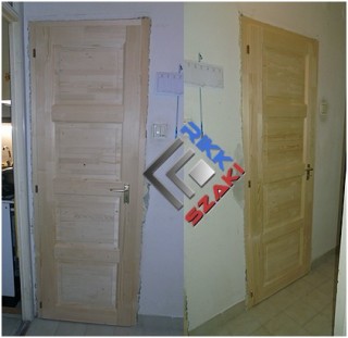 Panel lakás WC. Fürdőszoba, ajtócsere ajtóbeépítés.