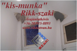 Beázás utáni kőműves javítási 